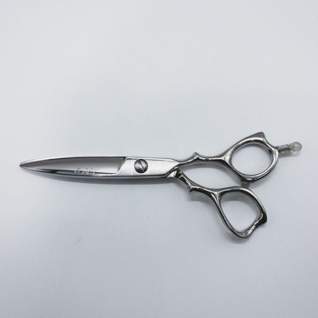 美品【ヒカリシザーズHIKARI光シザーHIKARI SCISSORS】B-DRY COSMOS163 シザー オフセット 理容 美容ハサミ 美容師 理容師 右利き 5.6インチ 中古 sc758