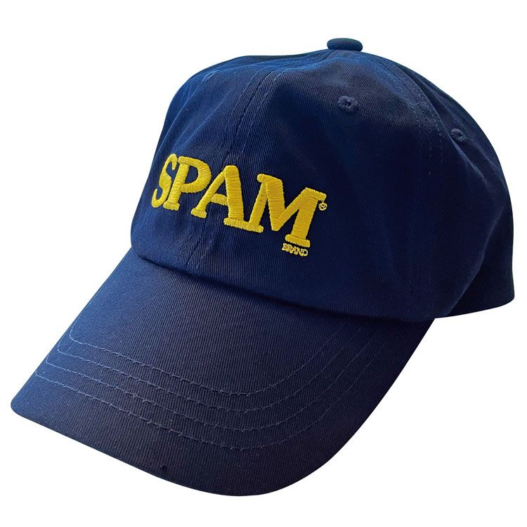 SPAM スパム ロゴ刺繍キャップ フリーサイズ