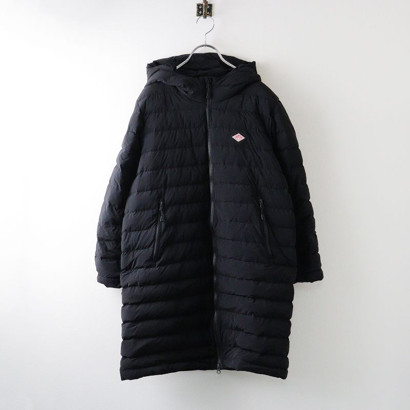 2025AW ダントン DANTON DT-A0190 NPS ミドルダウンフーデッドコート S|ブラック アウター ナイロン フード 2400014358162