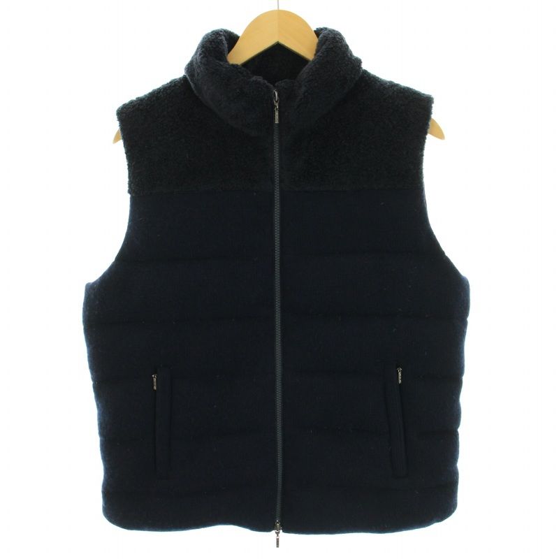 春のコレクション スリードッツダウンベスト トップス