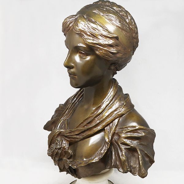 ブロンズ像　フランス人アーティスト モローのブロンズ像を買取致しました | 古美術八光堂の骨董品