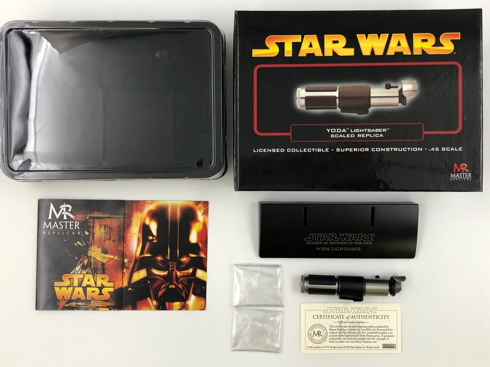 ♪) 1/45スケール ヨーダ ライトセーバー レプリカ スター・ウォーズ