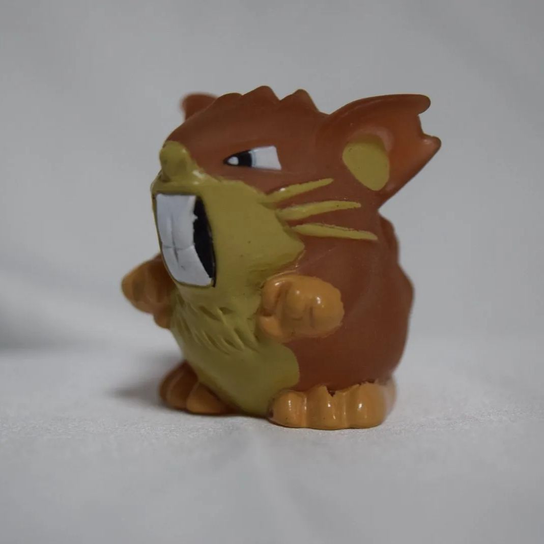 POKEMON ポケモンキッズ初期　ゆび人形　ラッタ　クリアバージョン ラッタ クリアver 指人形 ポケモンキッズ ソフビ人形 ポケモン - メルカリ