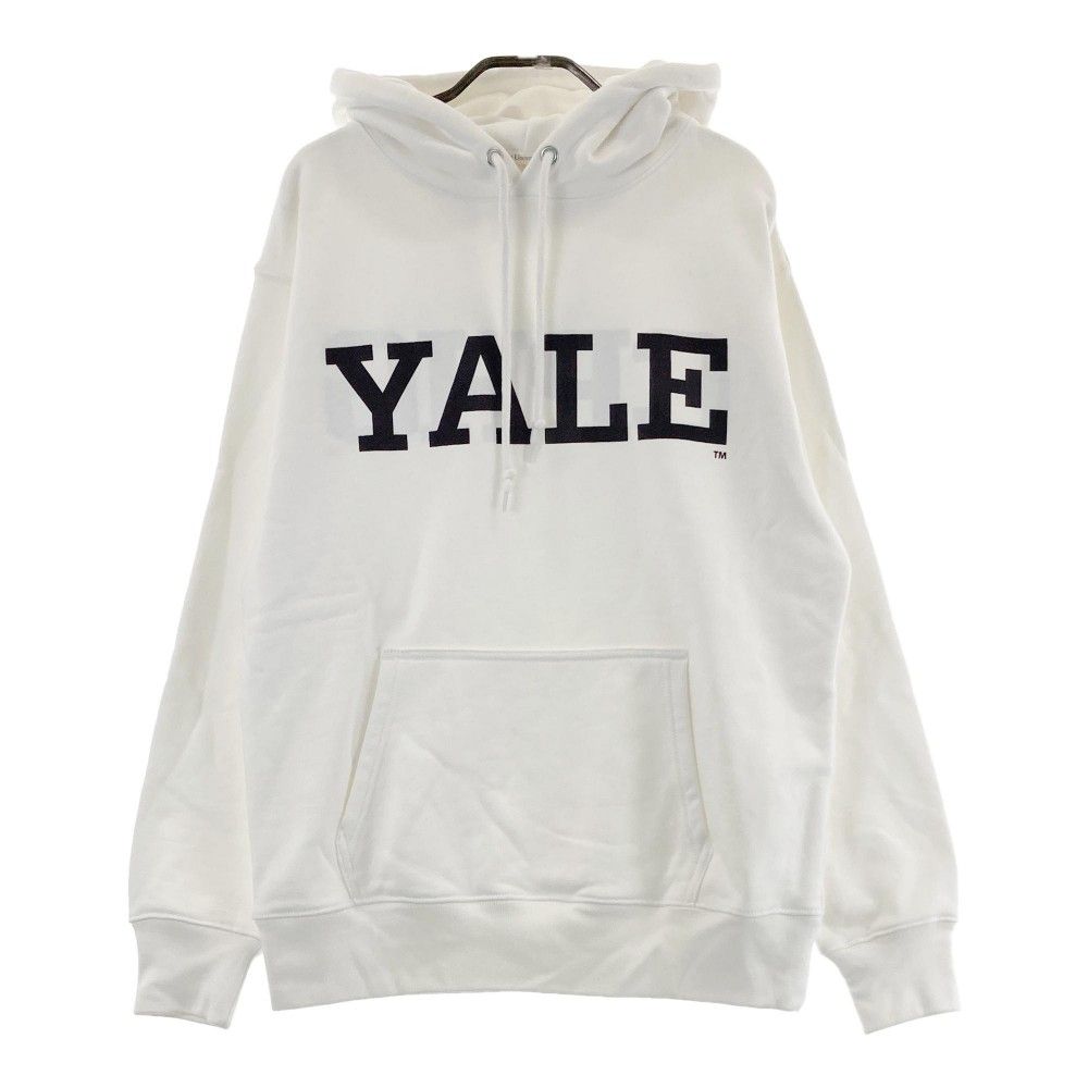 サイズ：M CAPTAINS HELM GOLF キャプテンズ ヘルム ゴルフ パーカー YALE UNIVERSITY ホワイト系 [240101398647] ゴルフウェア メンズ ストスト