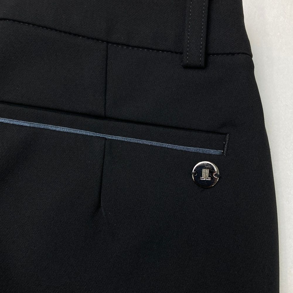 LANVIN SPORT ランバンスポール ゴルフウェア パンツ ブラック LANVIN SPORT セール SALE 公式 ランバンスポール 9分丈パンツ