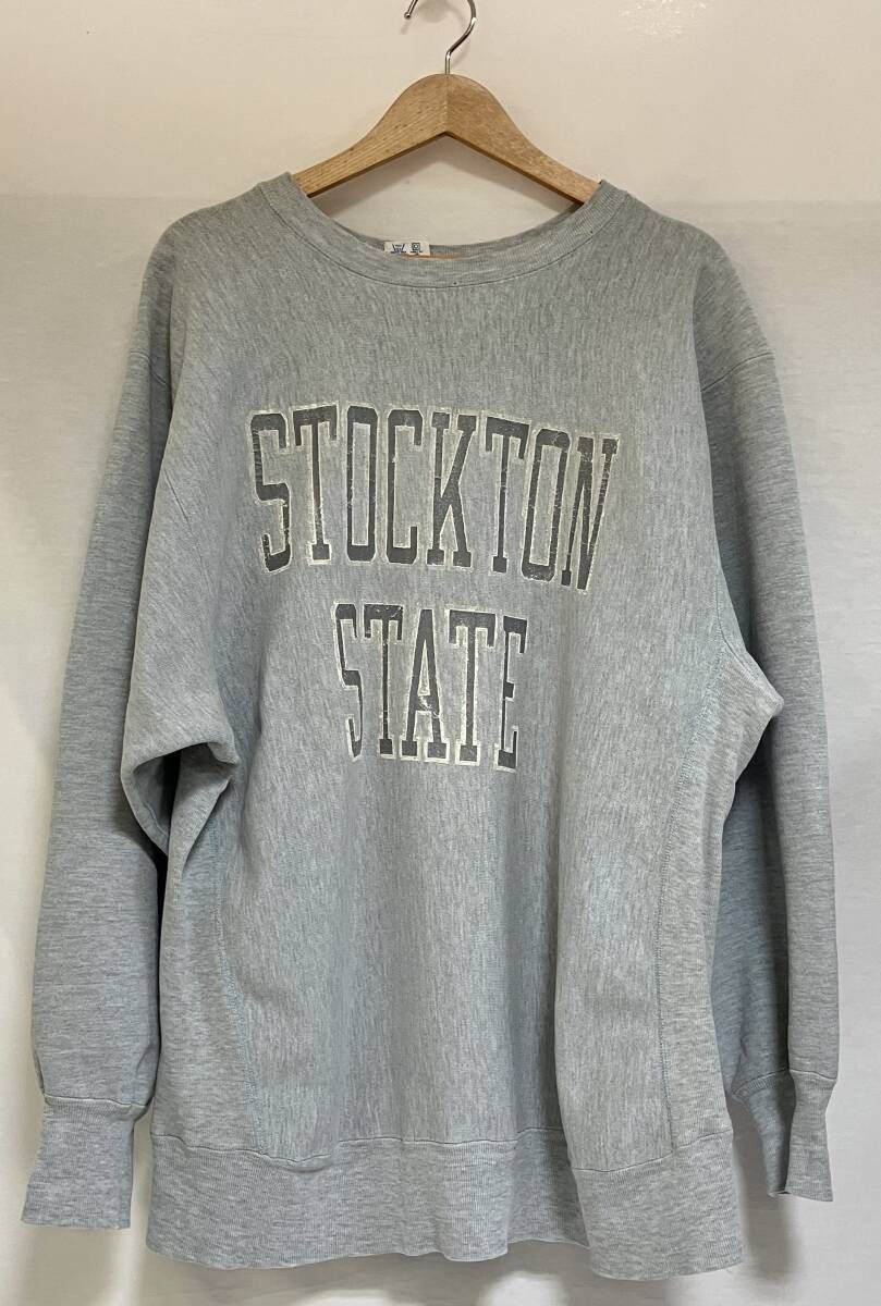 80s Champion REVERSE WEAVE スウェット グレーサイズXXL