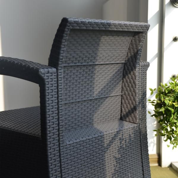  ガーデン テーブル セット 4点セット ラタン調ガーデンファニチャーセット ガーデンテーブルセット4点 ガーデンファニチャー ラタン調 ガーデンソファ 爆買 その他 ガーデンファニチャー