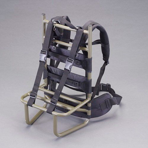 ESCO エスコ 640x360x250mm|50kg 背負子 背たろう君 EA520EF-11 運ぶ 運搬 富士山 山 災害 防止 緊急 対策 支援 現場 非常食 届ける