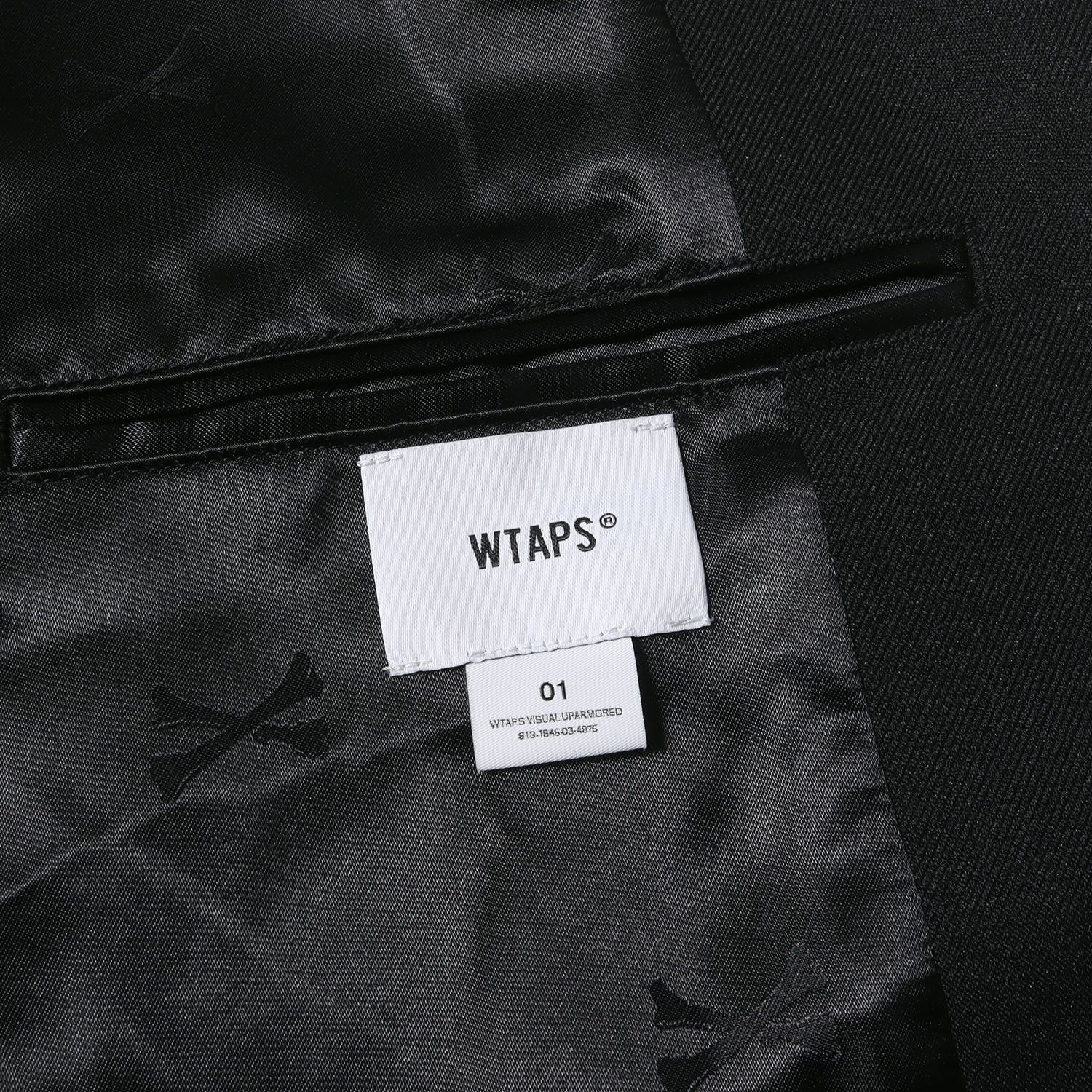 新品 WTAPS ダブルタップス ジャケット サイズ:S 23AW 段返り3つボタン 
