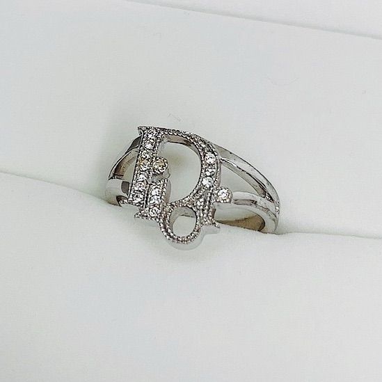 ディオール DIOR ロゴ リング 10号 　　　C514 ひーひ様専用☆ディオール DIOR ロゴ リング 10号 C514 - メルカリ