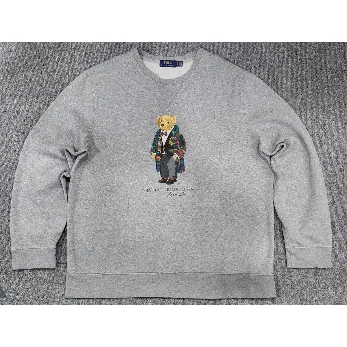 ポロ Ralph Lauren ラルフローレン ベア くま クマ 裏起毛 パーカー XL