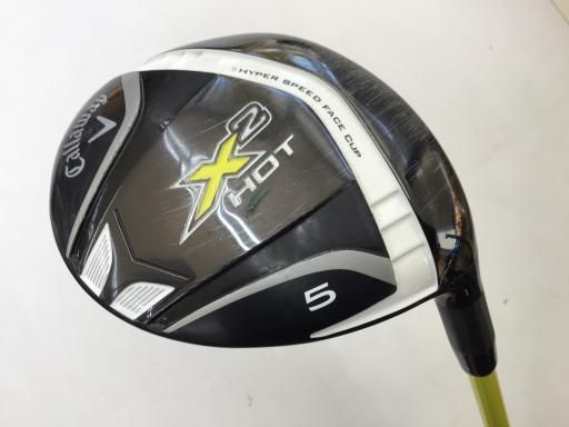 キャロウェイ X2 HOT 5W フェアウェイウッド FW 純正特注シャフト フレックスS メンズ 男性用 右利き 右用 Cランク ゴルフクラブ