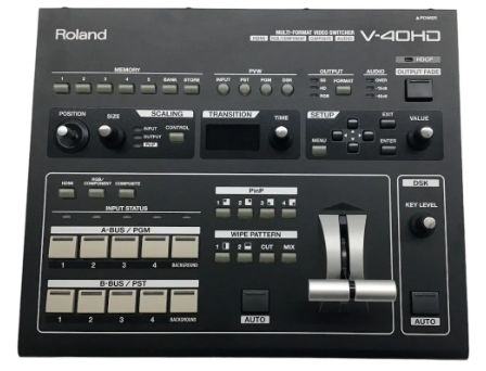 Roland V-40HD ビデオスイッチャー(リコール対象外機器)【中古品】専用