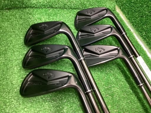 中古】 キャロウェイ X FORGED STAR(2024) BLACK 6S アイアン