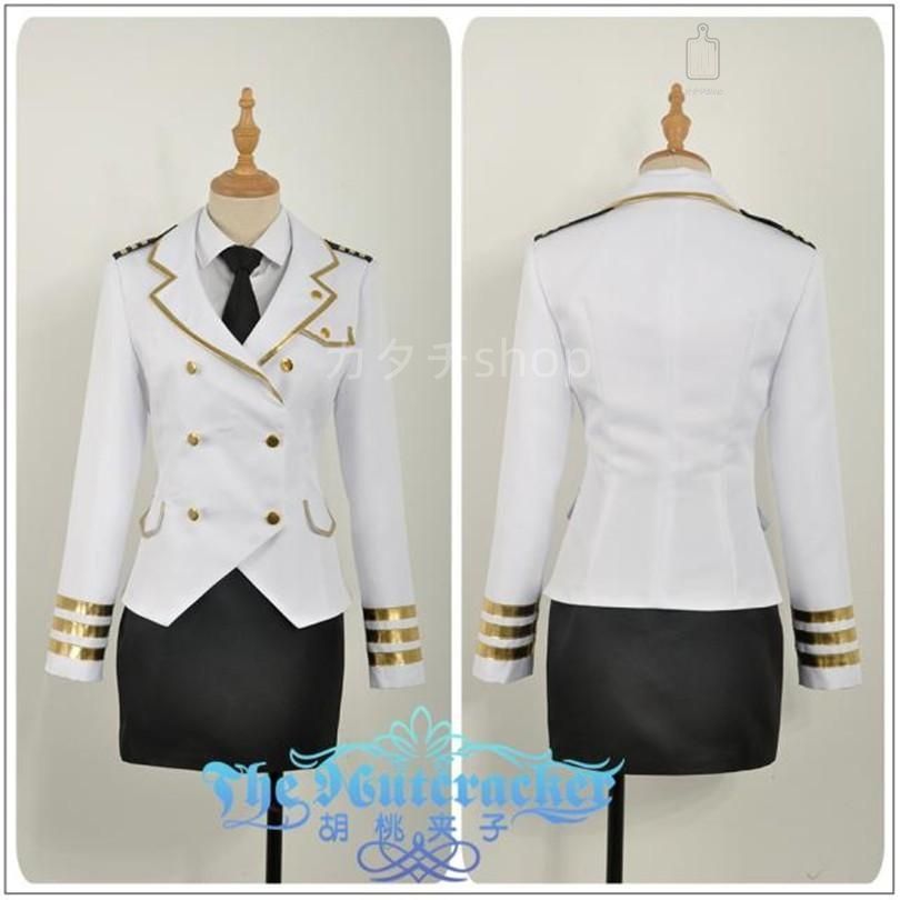 lovelive Sunshine Aqours ラブライブ サンシャイン アクア 高海千歌 たかみちか 軍服 警察官 風 コスプレ衣装 cosplay 仮装イベント アニ