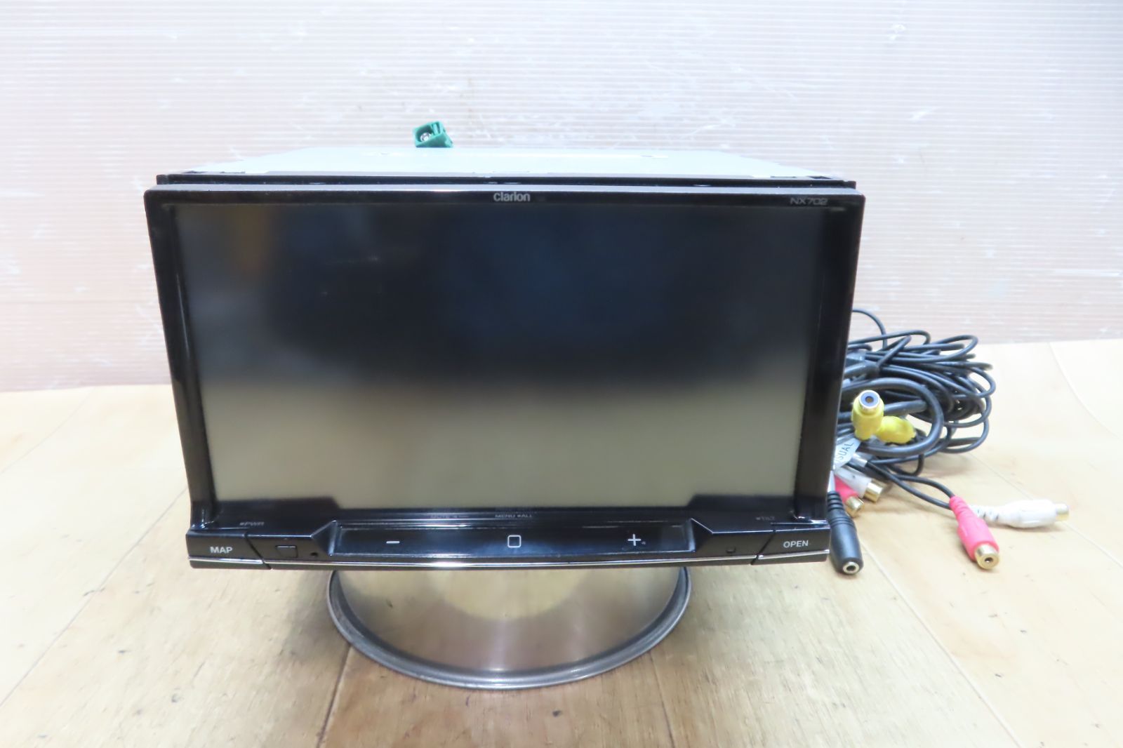 クラリオン nx702 ジャンク品 クラリオンメモリーナビ、NX702 