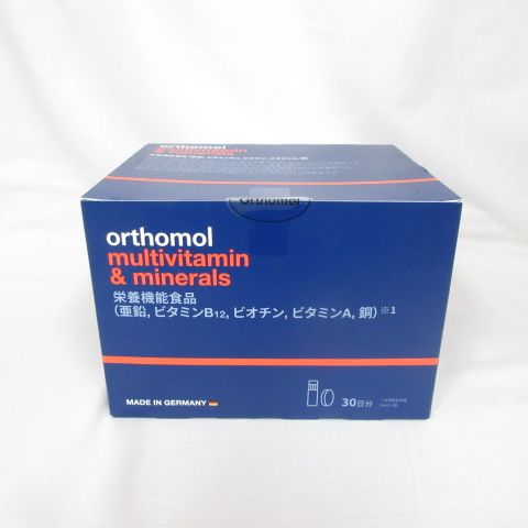 ☆新品 orthomol オーソモル マルチビタミン ＆ ミネラル 30日分 20ml  