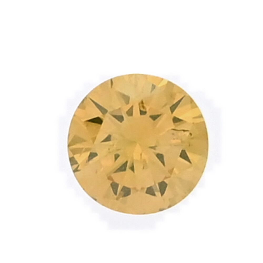 0.29ct/FANCY DEEP ORANGY YELLOW カラーダイヤモンド・イエロー