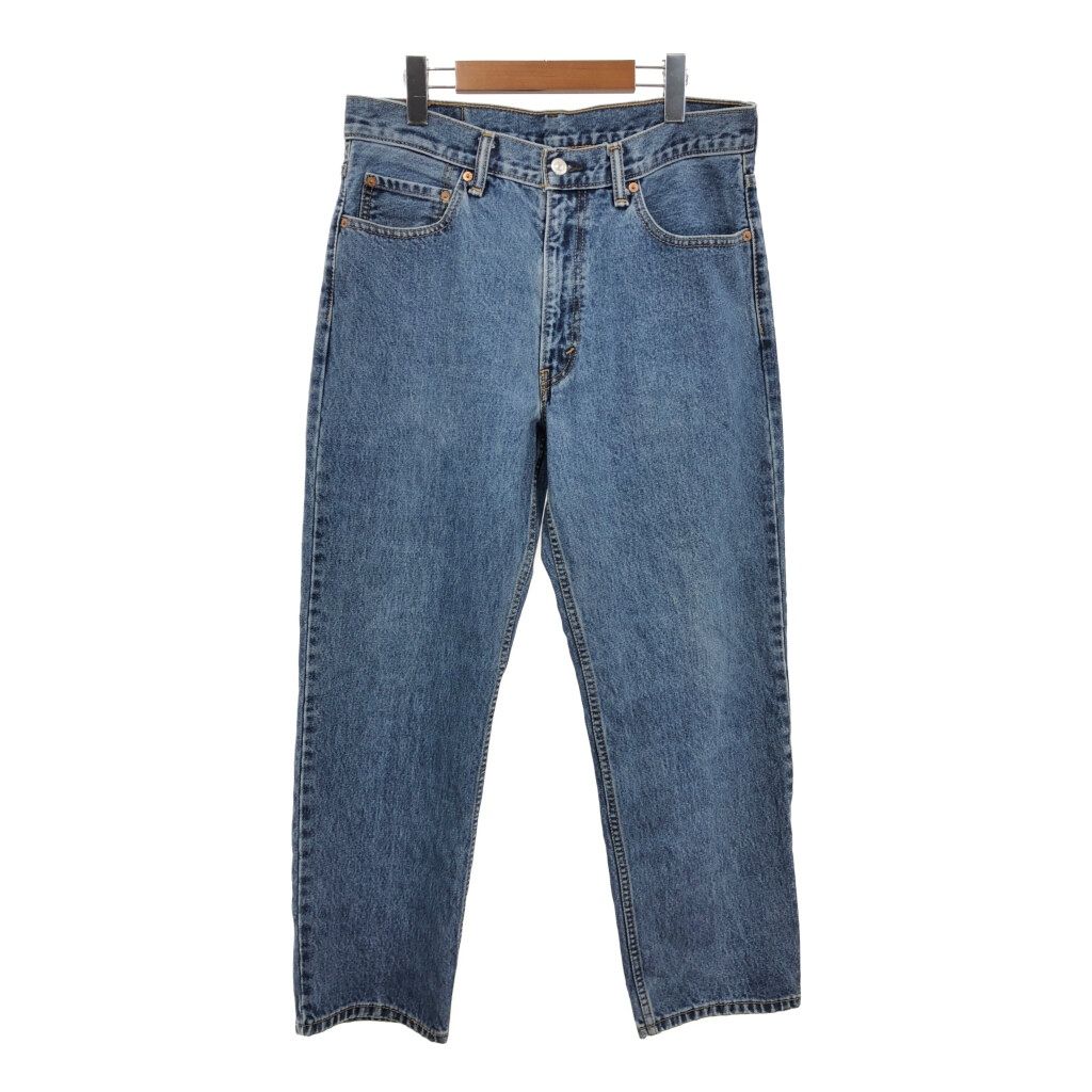 Levi's リーバイス 550 デニムパンツ ブルー (メンズ W34 L30) 中古 古着 S1185