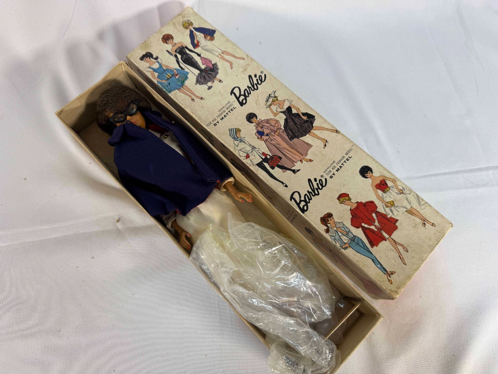 1960年代 バービー バービー人形 箱入り パーツ欠損あり 劣化あり 中古