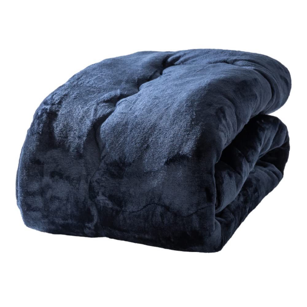 シングル_[とろけるフランネル/抗菌防臭]ダークネイビー