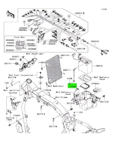 カワサキ ニンジャ ZX 10R リレー アッシ Relay KAWASAKI 純正 Genuine