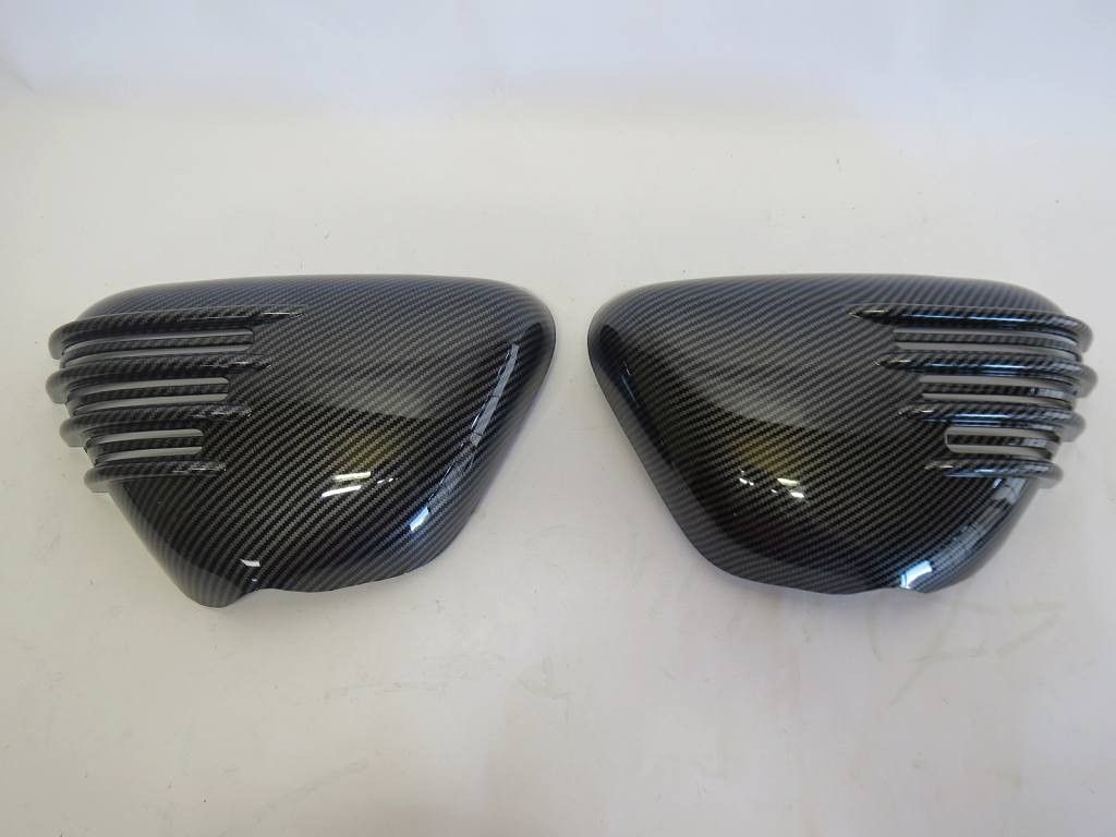 Speed Twin 900 2025 以降 ストリート ツイン Street 2016 サイドカバー 左右セット カーボン調