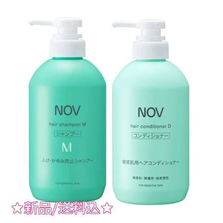 ノブ ヘアシャンプーM＆ヘアコンディショナーD 各500ml