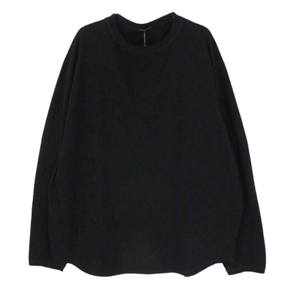 COMOLI シルクネップ ジャージ 長袖クルー size3 COMOLI コモリ 20SS R01-05009 シルクネップ ジャージ 長袖 クルー