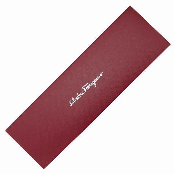 フェラガモ FERRAGAMO ネクタイ 8cm レッド系 681950 サルバトーレ