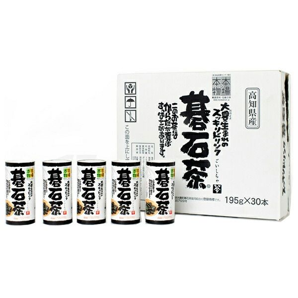 飲料・酒 大豊町碁石共同組合 スッキリドリンク 碁石茶 195gカートカン×30