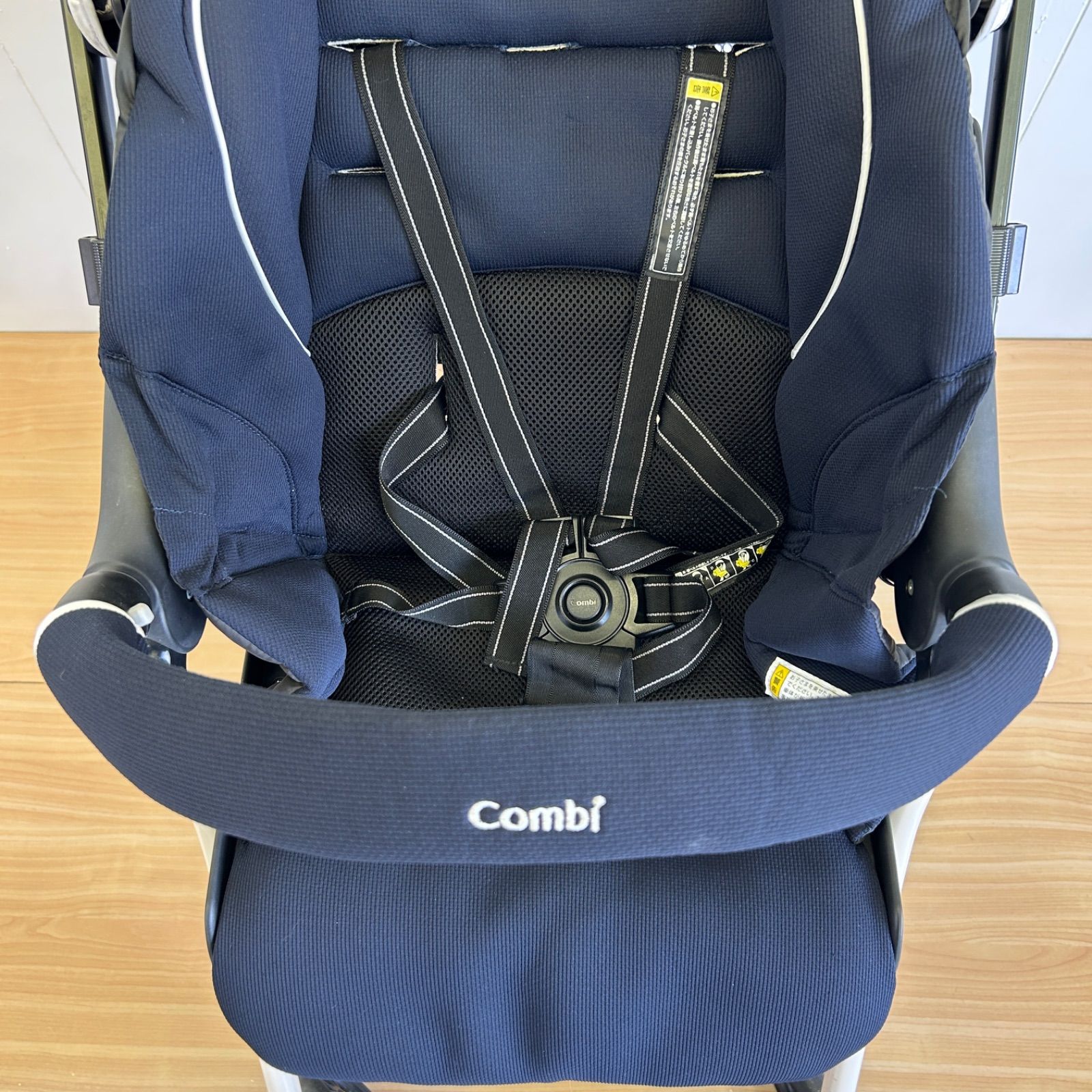 即日発送Combi コンビ メチャカーゴ IG ボーダーネイビー ベビーカー