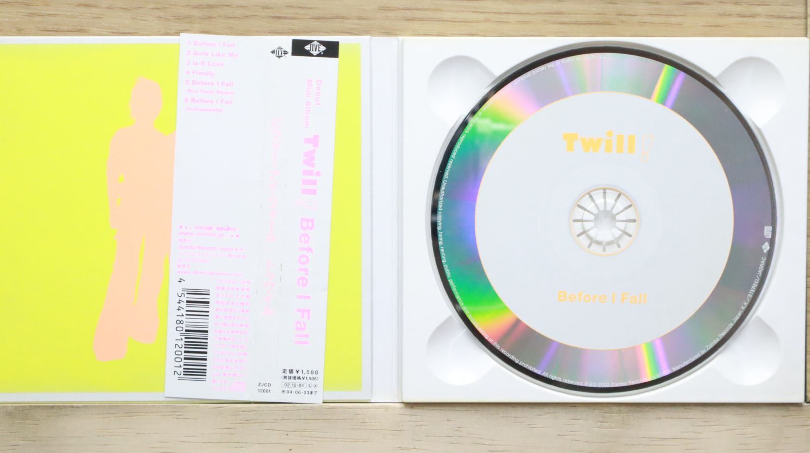 国内盤CD☆トゥワイル/Twill□ ビフォー・アイ・フォール