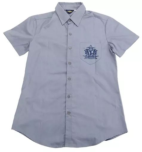 衣類 駒波学園制服 シャツ グレー レディースMサイズ 「sweet pool」