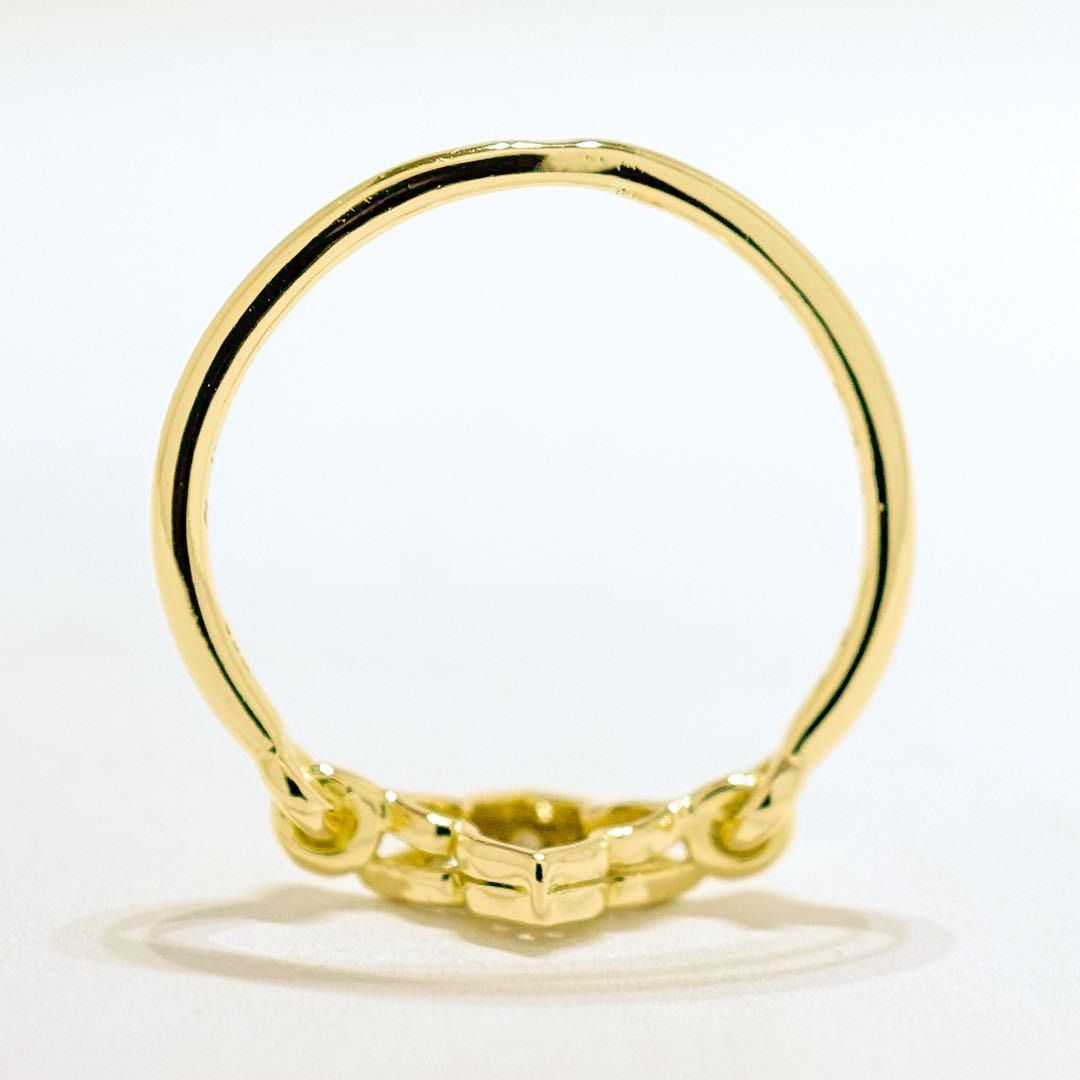 ⚪︎Cartier ヒンドゥ ダイヤ リング YG750 1.6g 10号 - メルカリ