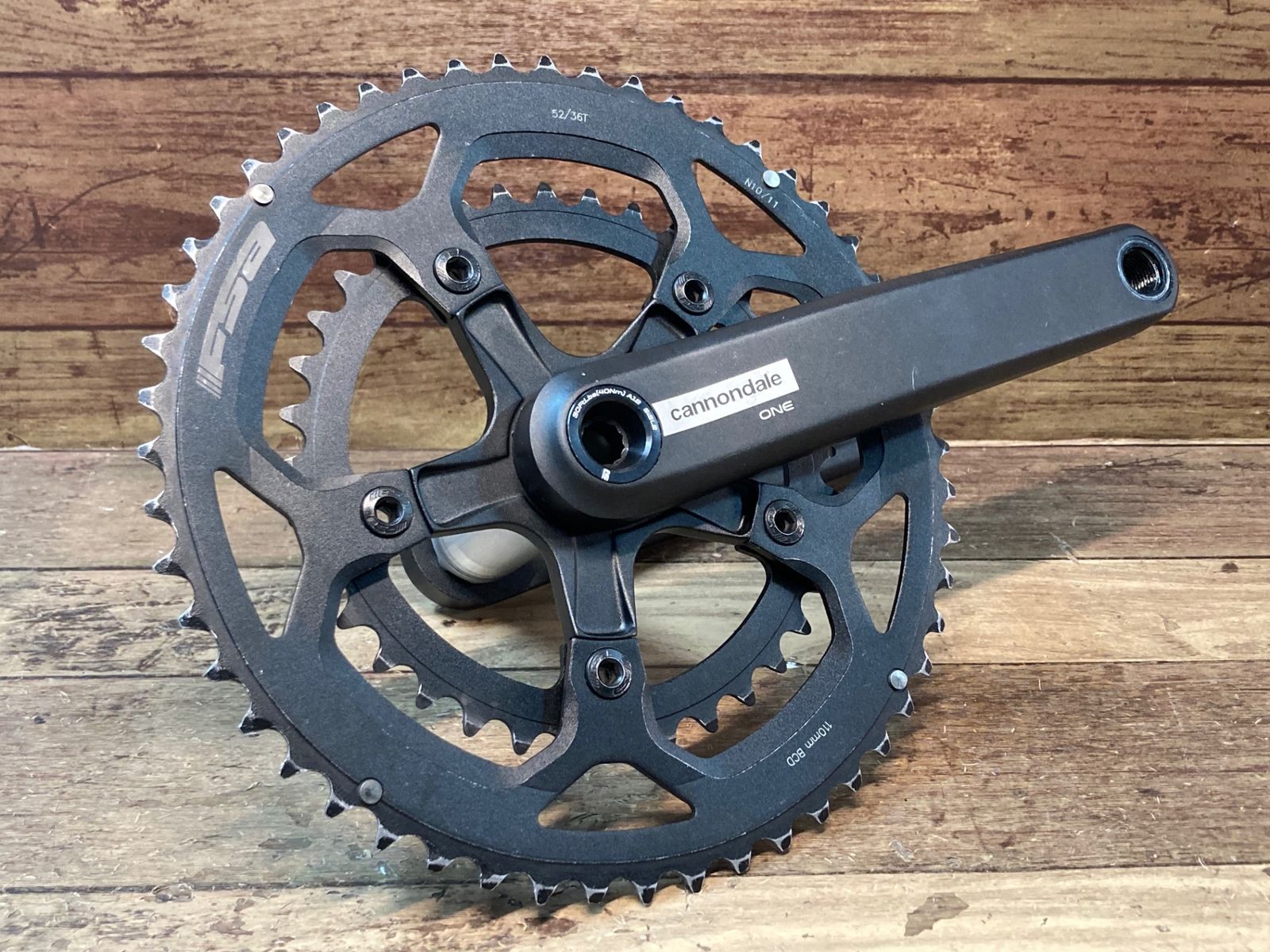 Cannondale ONE ＆Siクランクセット たたき売り GN464 キャノンデール CANNONDALE ONE クランクセット 52x36T
