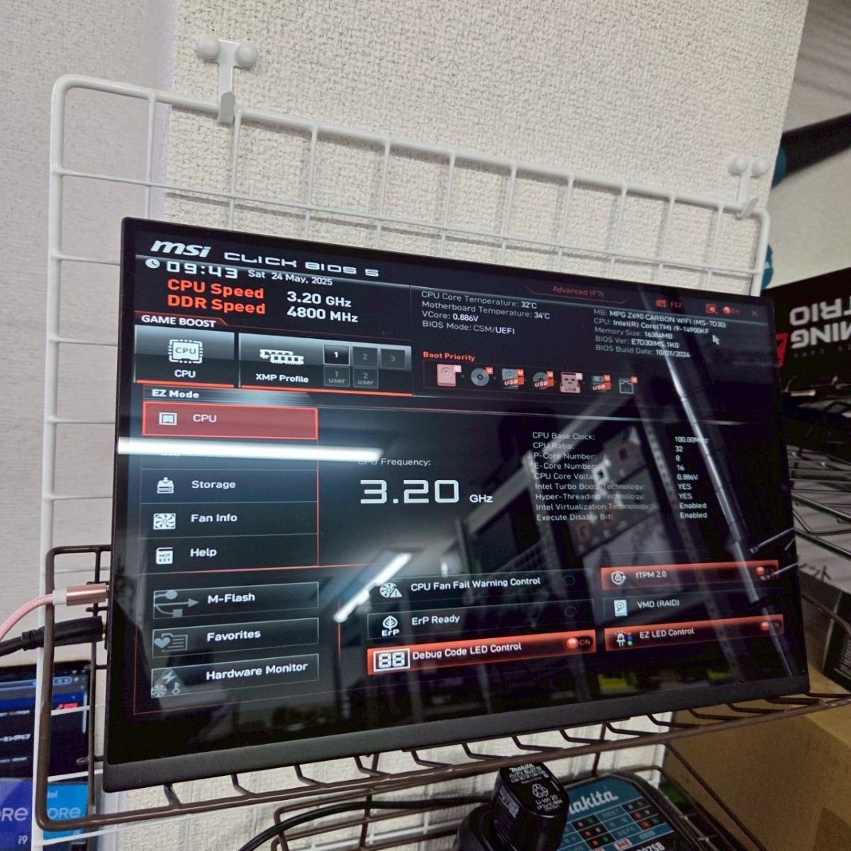 ジャンク品】 Intel Core i9 14900KF - メルカリ