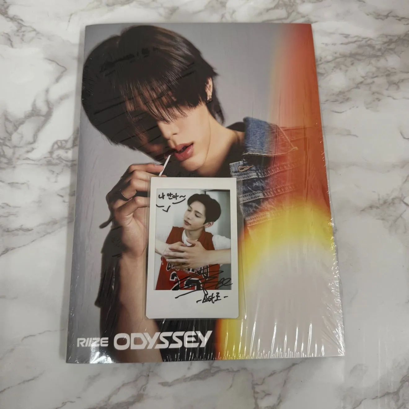 ウンソク ラスト2点【直筆サイン】RIIZE ODYSSEY US盤 書類提示可