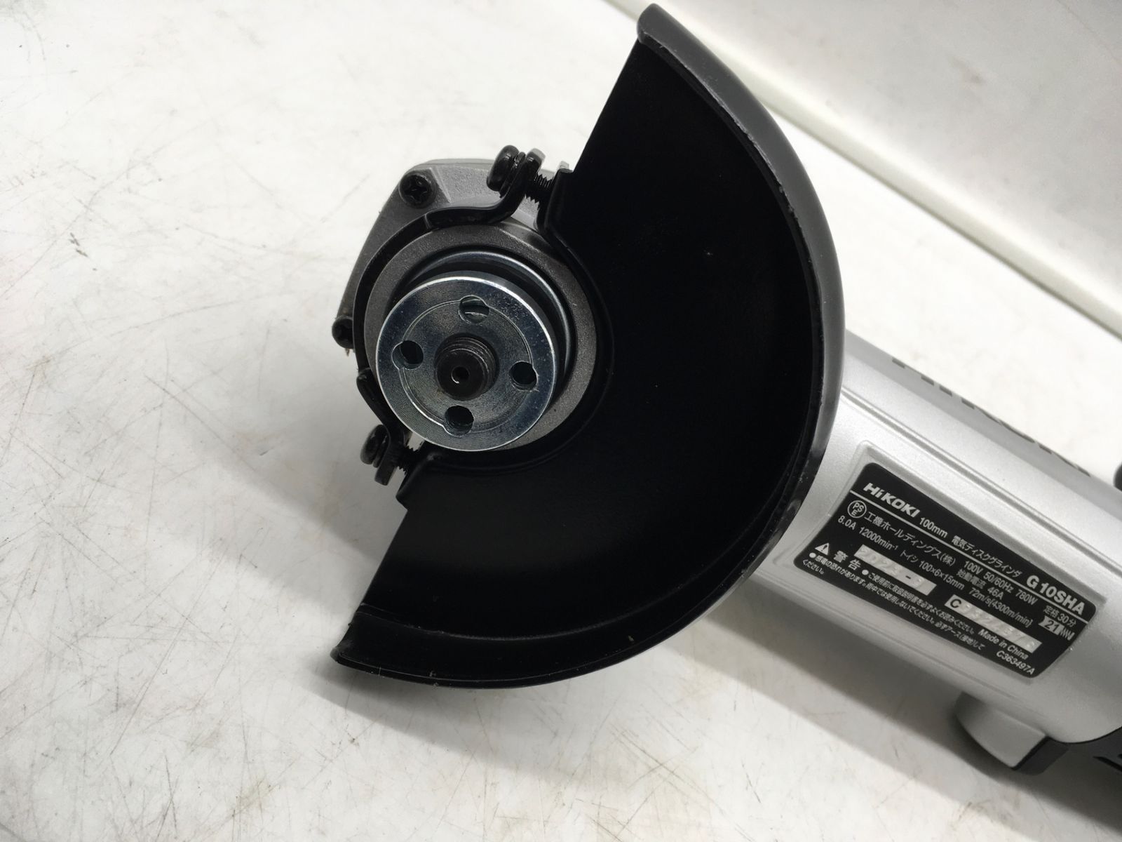 HiKOKI ハイコーキ 100mmディスクグラインダー スナップスイッチタイプ G10SHA ITHOEMB2BGFM エコツール岡崎インター店 M02 HRDEVELOPMENT_JP