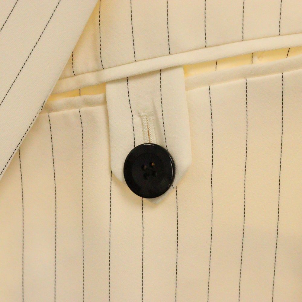 CULLNI (クルニ) 24SS Stripe Double Cloth Tailored Jacket 24-SS
