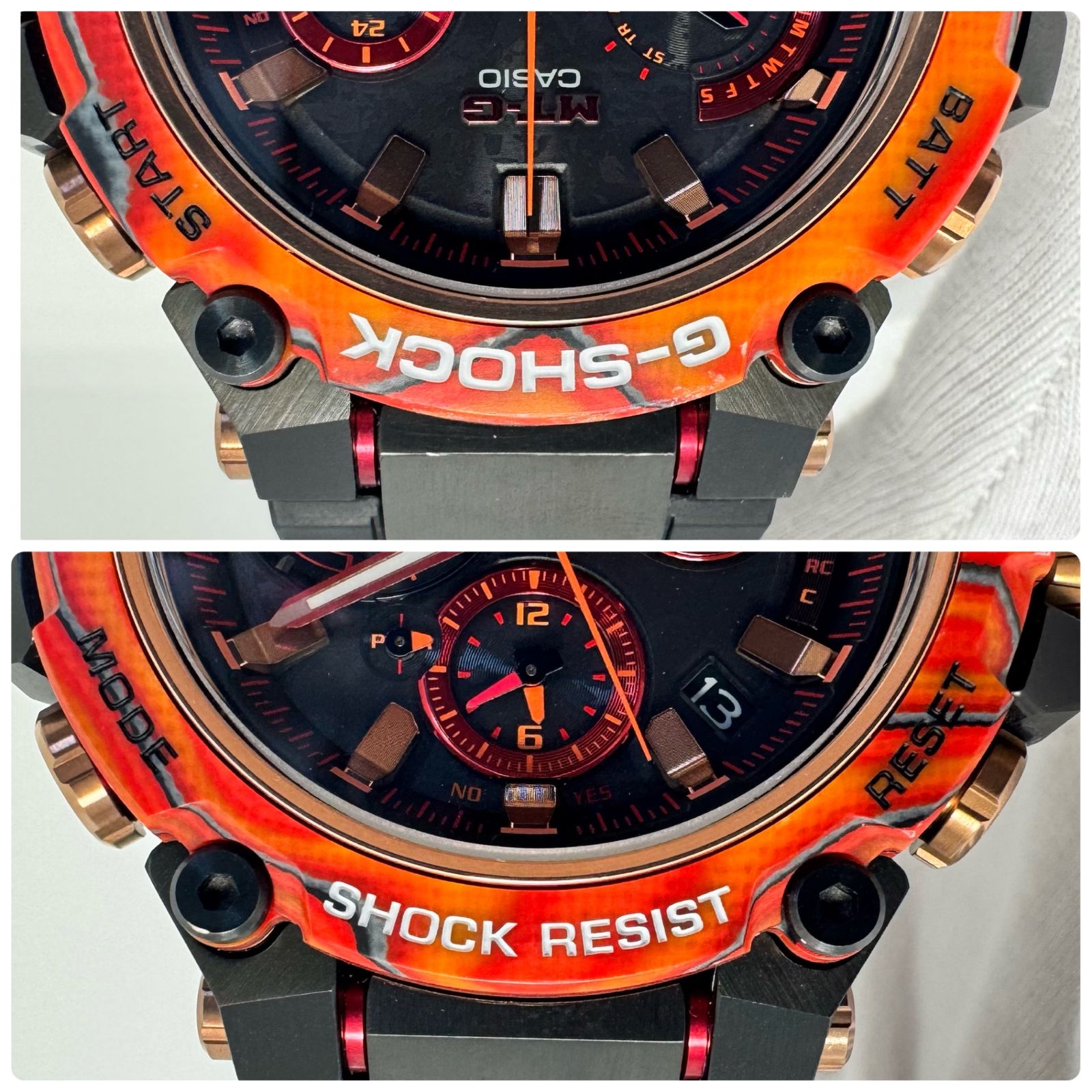 希少・美品】カシオ G-SHOCK ジーショック MT-G MTG-B3000FR-1AJR 40 