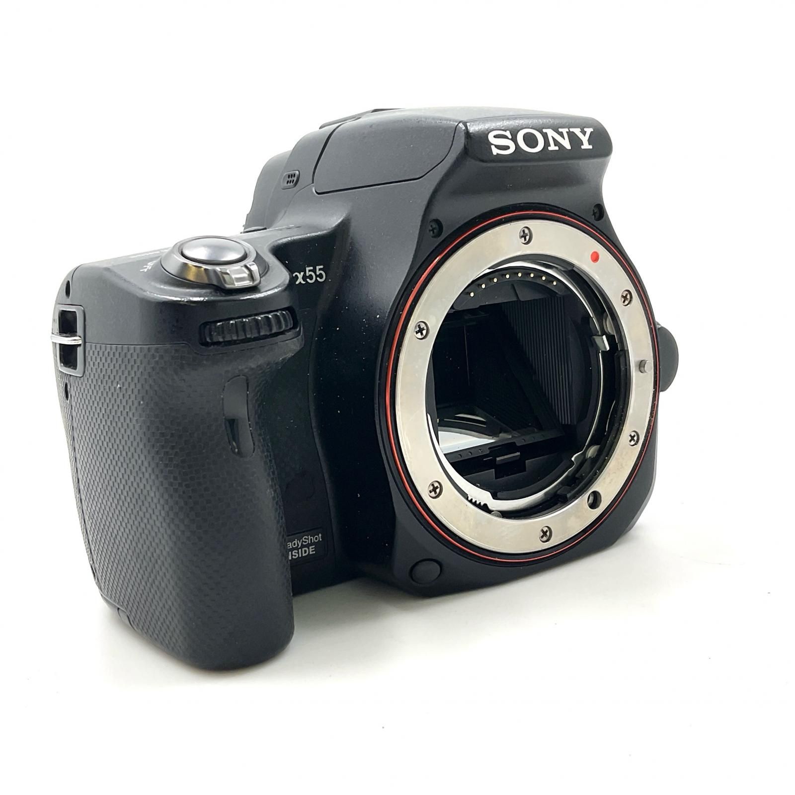 Sony デジタル一眼 α55 SLT-A55V ボディ ブラック 動作確認済
