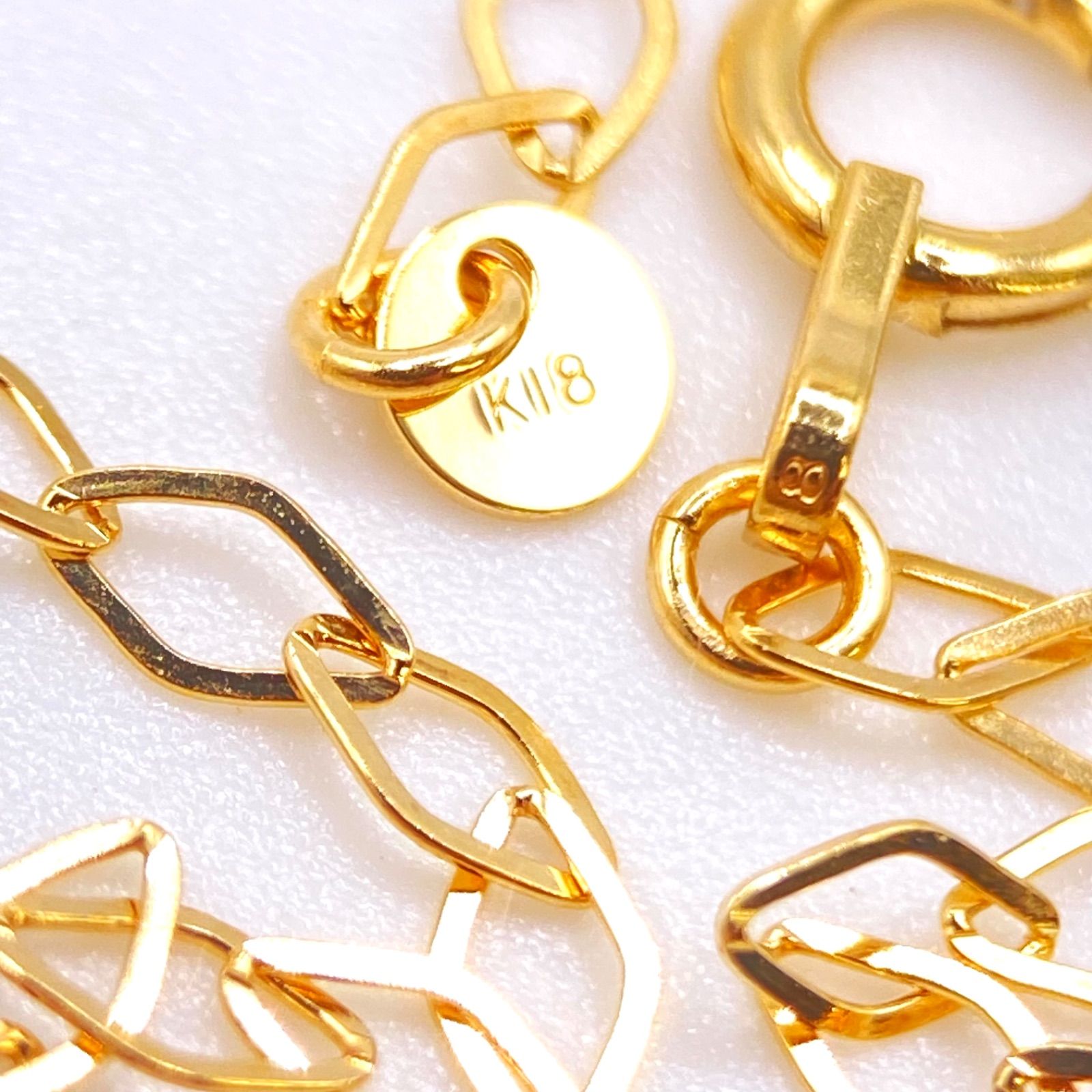 ピィアットブレスレット17㎝幅2㎜ 即