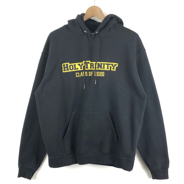 【古着】 Champion チャンピオン スウェットパーカー HOLY TRINITY ブラック系 メンズM 【中古】 n058643