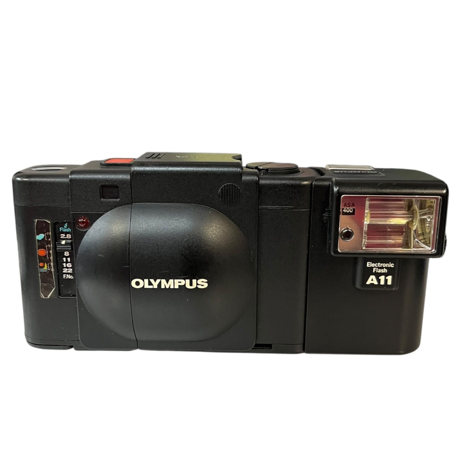 管31396】動作未確認☆OLYMPUS オリンパス XA A11 コンパクトフィルム