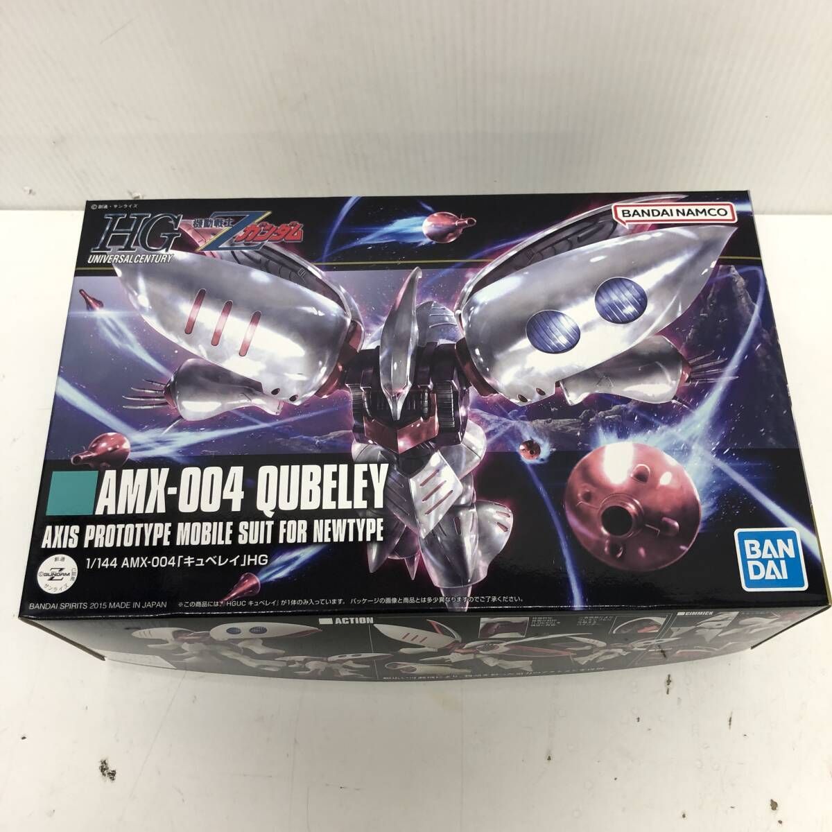 7041 HGUC 195 機動戦士Zガンダム キュベレイ 1/144スケール AMX