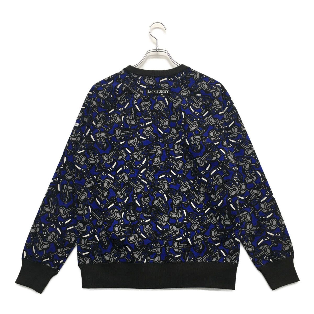 ジャックバニー　ネイビー　ゴルフウェア　パンツ　4　サイズ　M JACK BUNNY ジャックバニー ストレッチパンツ ネイビー系 4 【中古