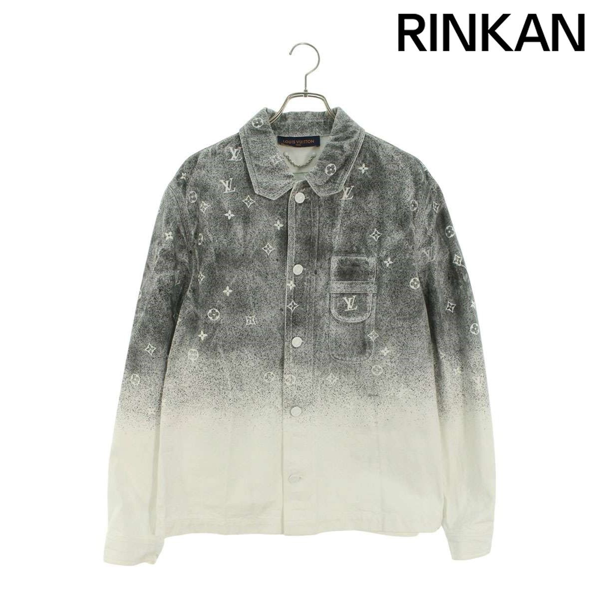 ルイヴィトン  21AW  RM212Q QYZ HLS09W モノグラムグラデーション長袖シャツ メンズ L