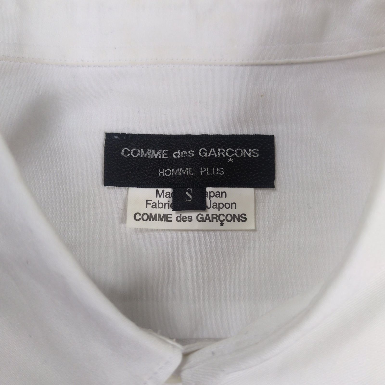 COMME des GARCONS HOMME PLUS 2019AW 短冊カット バルーンスリーブシャツ - メルカリ