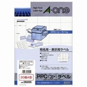 (業務用10セット) エーワン PPCラベル/コピー機用ラベルシート 〔A4/4面 100枚〕 28271 業務用10セット) エーワン PPCラベル⁄コピー機用ラベルシート 〔A4⁄20面